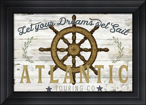 Framed Atlantic Touring Co. Print