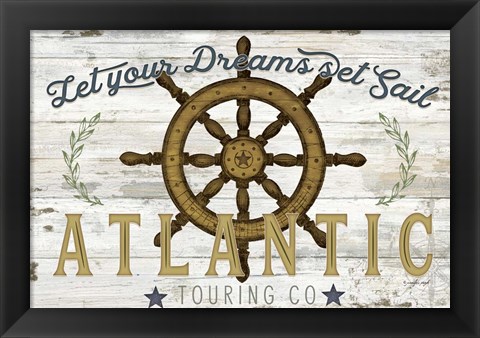 Framed Atlantic Touring Co. Print
