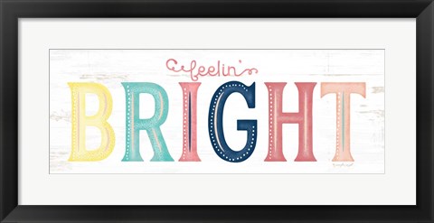 Framed Bright Print