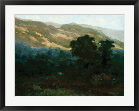 Framed Mountain View Print