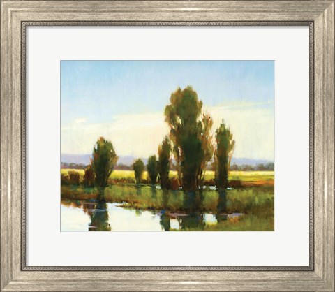 Framed Tree Marsh Print