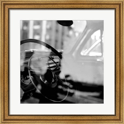 Framed Car Interior Print