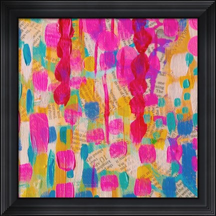 Framed Cheer I Print