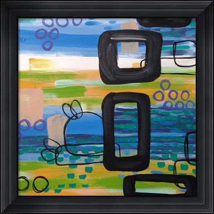 Framed Abstract II Print