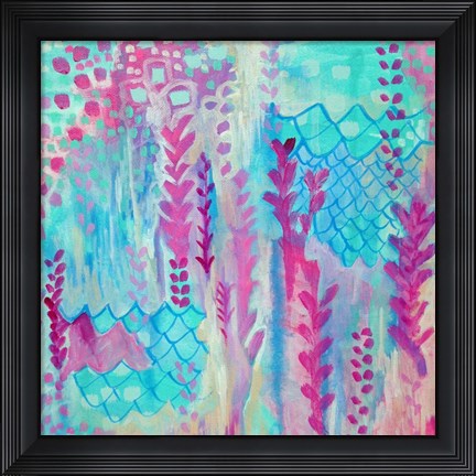 Framed Mermaid Feel I Print