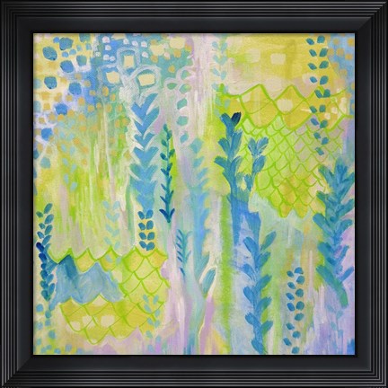 Framed Mermaid Feel II Print