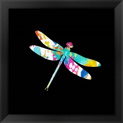 Framed Dragonfly Print