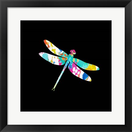 Framed Dragonfly Print