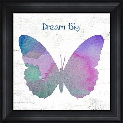 Framed Dream Big Print