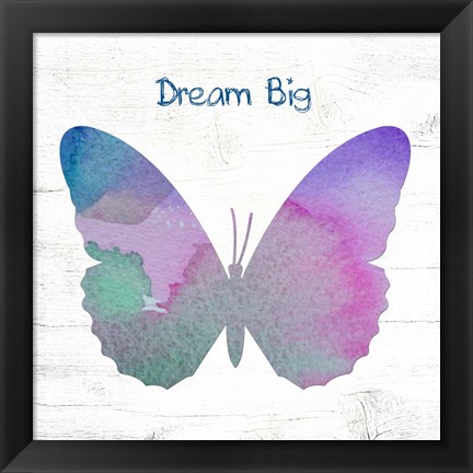 Framed Dream Big Print