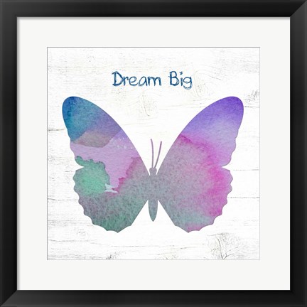 Framed Dream Big Print