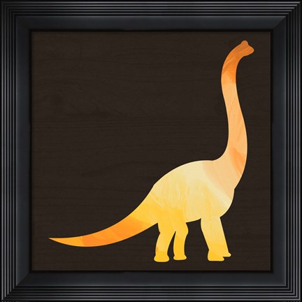 Framed Dino II Print
