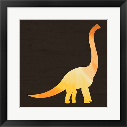 Framed Dino II Print