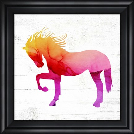 Framed Horse I Print