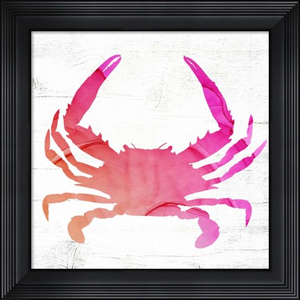 Framed Crab Print