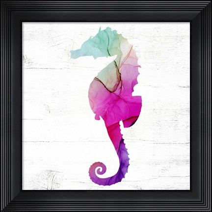 Framed Seahorse Print