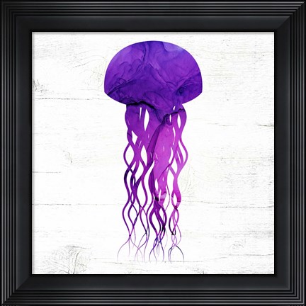 Framed Jelly Fish Print