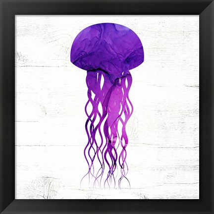 Framed Jelly Fish Print