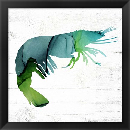 Framed Shrimp Print