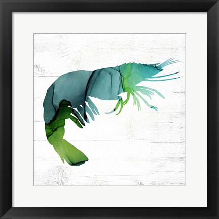 Framed Shrimp Print