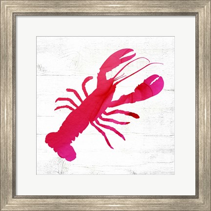 Framed Lobster Print
