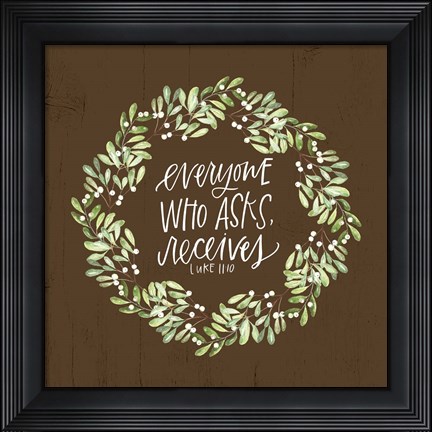 Framed Everyone Print