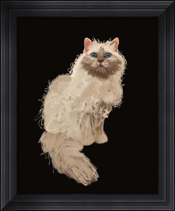 Framed Cat Print