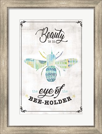 Framed Bee-Holder Print