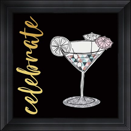 Framed Celebrate Print