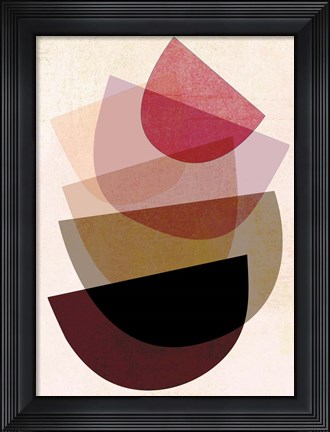 Framed Red Bowls Print