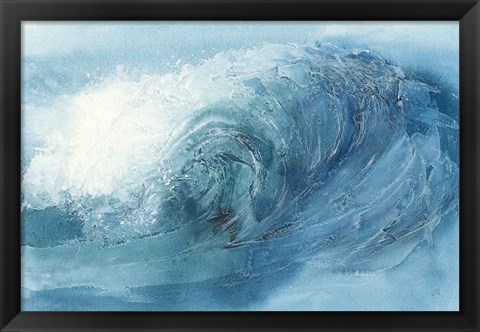 Framed Waves VI Print