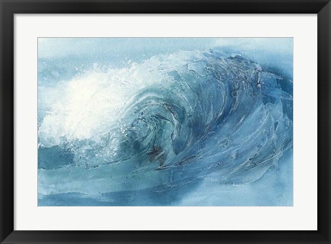 Framed Waves VI Print