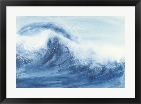 Framed Waves II Print