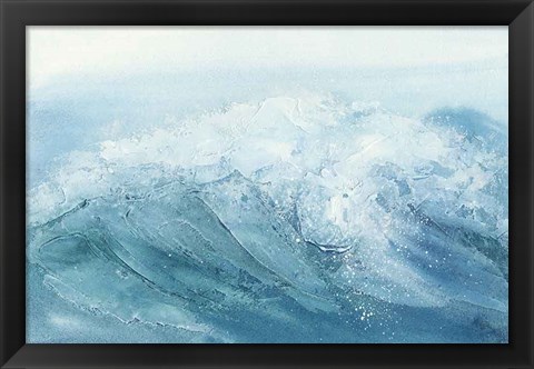 Framed Waves I Print