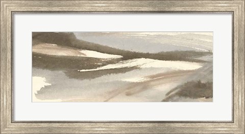 Framed Sand and Stone Print
