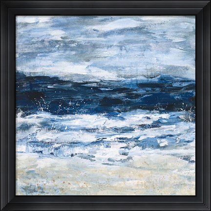 Framed Seaside Escape II Print