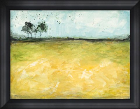 Framed Over the Meadow Print