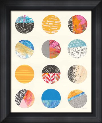 Framed Repetition II Print