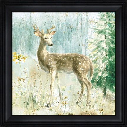 Framed Meadows Edge III Print