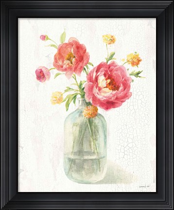 Framed Full Bloom VIII Print