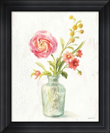 Framed Full Bloom VII Print