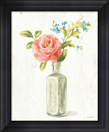 Framed Full Bloom IX Print
