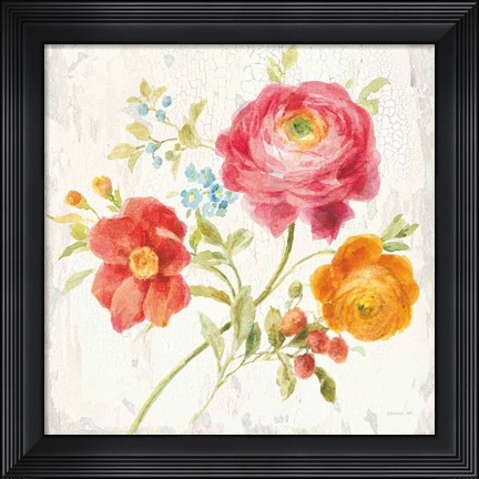 Framed Full Bloom III Print