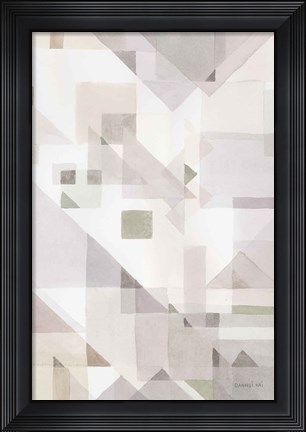 Framed Try Angles IV Neutral Sage Print