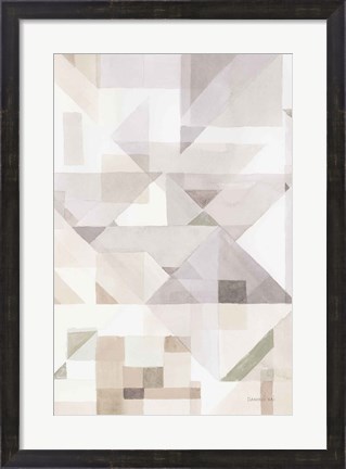Framed Try Angles III Neutral Sage Print