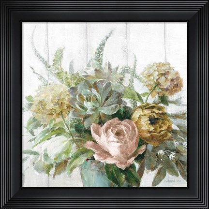 Framed Natural Elegance Fall Crop Print