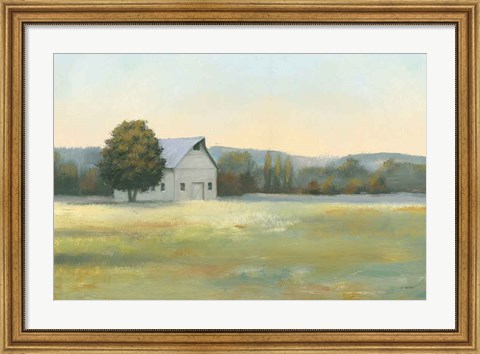 Framed Morning Meadows II Print