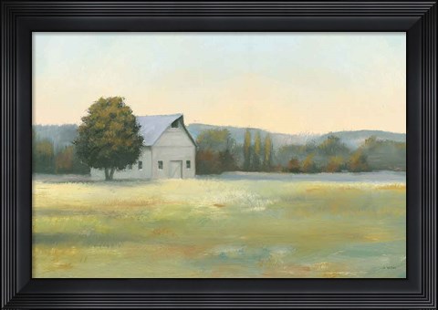 Framed Morning Meadows II Print