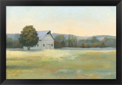 Framed Morning Meadows II Print