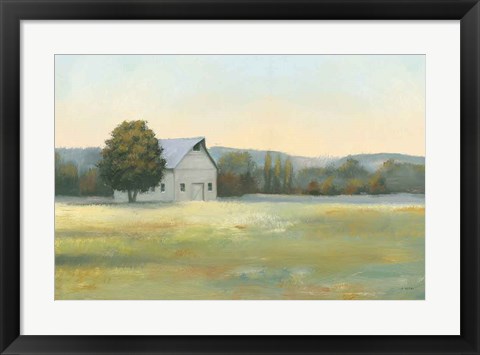 Framed Morning Meadows II Print